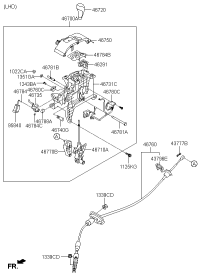 467002P120-LEVER ASSY-ATM