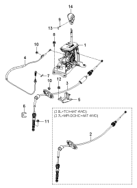 467001F630UB-LEVER ASSY-ATM