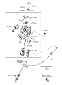 467001X100WK-LEVER ASSY-ATM