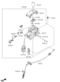 467002V100-LEVER ASSY-ATM
