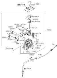 467903L100-CABLE ASSY-ATM LEVER