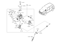46700C9200-LEVER ASSY-ATM