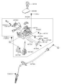 467004V200-LEVER ASSY-ATM
