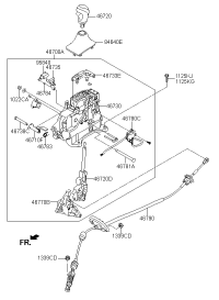 46700B3200-LEVER ASSY-ATM