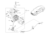 46790C3530-CABLE ASSY-ATM LEVER