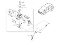 46700C9450-LEVER ASSY-ATM