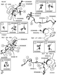 MR407276-PROTECTOR,FR ABS ROTOR,LH