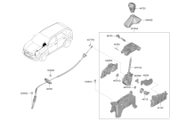 46700F8650-LEVER ASSY-ATM