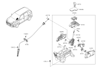 46720S6100-KNOB ASSY-GEAR SHIFT LEVER
