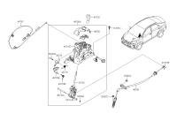 46700H7100-LEVER ASSY-ATM
