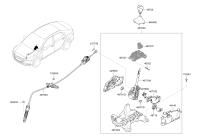 46700F9110-LEVER ASSY-ATM