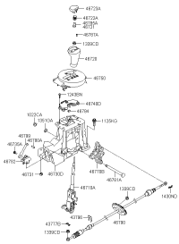 467202C200LK-KNOB ASSY-GEAR SHIFT LEVER