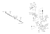 4672238100-KNOB ASSY-GEAR SHIFT LEVER