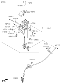 467002P150-LEVER ASSY-ATM