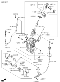 467204H300WK-KNOB-GEARSHIFT LEVER