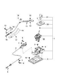467403E200-INDICATOR ASSY-SHIFT LEVER