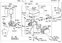 4705060732-BRAKE BOOSTER ASSY, W/MASTER CYLINDER