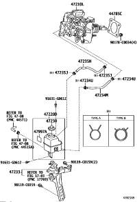 4705033072-BRAKE BOOSTER ASSY, W/MASTER CYLINDER