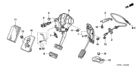 17800SFJW81-Pedal comp., accelerator
