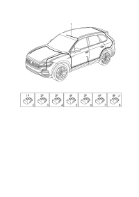 8W1971581-Housing-s/bag head s/belt pretensioner