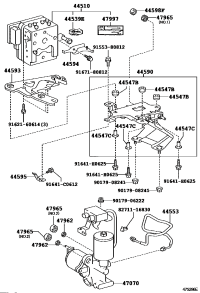 4707050040-PUMP ASSY, BRAKE BOOSTER