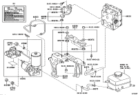 4459048220-BRACKET ASSY, BRAKE ACTUATOR