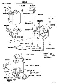 4707050030-PUMP ASSY, BRAKE BOOSTER