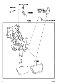 471100N010-SUPPORT ASSY, BRAKE