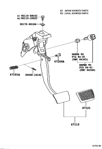 4711002350-SUPPORT ASSY, BRAKE