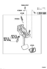 471100G020-SUPPORT ASSY, BRAKE