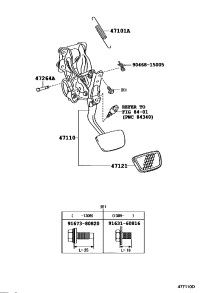 471100N031-SUPPORT ASSY, BRAKE