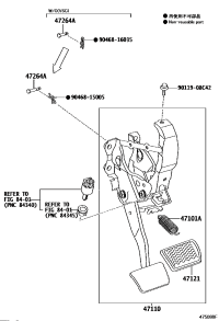 4711028193-SUPPORT ASSY, BRAKE