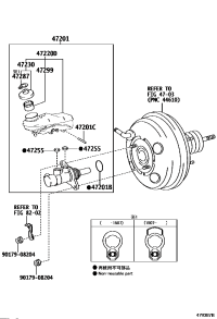 4720102840-CYLINDER SUB-ASSY, BRAKE MASTER