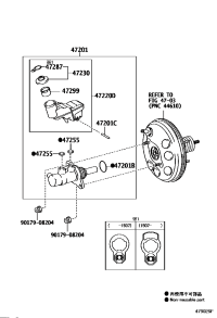 472010D400-CYLINDER SUB-ASSY, BRAKE MASTER