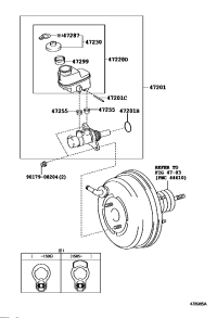 472010R052-CYLINDER SUB-ASSY, BRAKE MASTER