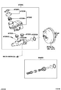 472010D060-CYLINDER SUB-ASSY, BRAKE MASTER