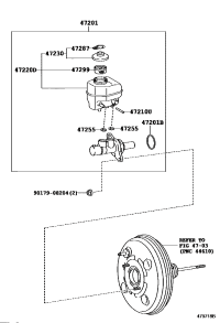 472010G010-CYLINDER SUB-ASSY, BRAKE MASTER
