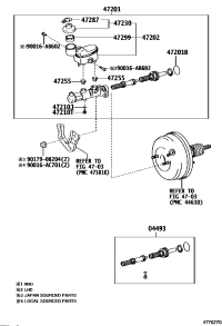 472010K030-CYLINDER SUB-ASSY, BRAKE MASTER