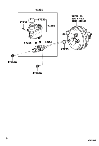 472010C070-CYLINDER SUB-ASSY, BRAKE MASTER
