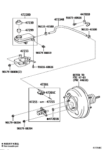 4720158051-CYLINDER SUB-ASSY, BRAKE MASTER