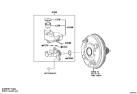 4720133610-CYLINDER SUB-ASSY, BRAKE MASTER