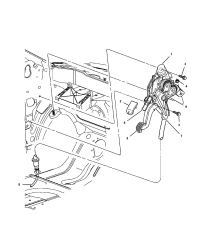 4683277AF-LEVER PARKING BRAKE