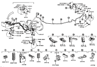 4737132140-Clamp, brake tube, no.7