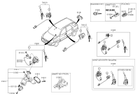 8190003000-LOCK ASSY-STRG & IGN PIC