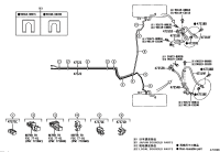 47322F4030-TUBE, REAR BRAKE, NO.2