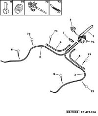 474630-WIRE B,HAND BRAKE