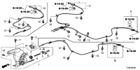 47510TW0W02-Wire, parking brake, rh/lh