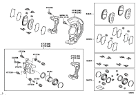 044650R020-PAD KIT, DISC BRAKE, FRONT