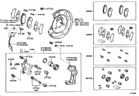 0446660070-PAD KIT, DISC BRAKE, REAR