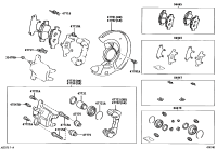 044650D020-PAD KIT, DISC BRAKE, FRONT